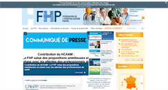 Desktop Screenshot of fhp.fr